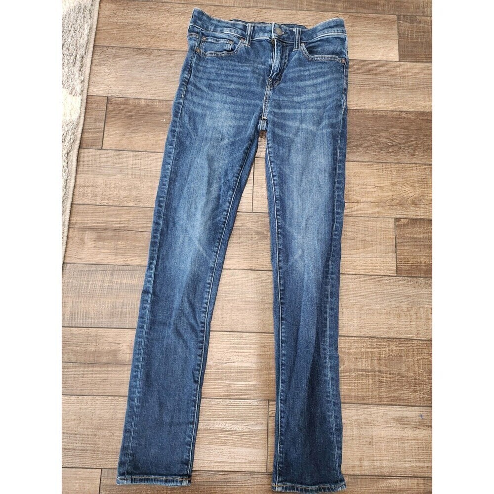 American Eagle Next Level Flex Men Teen Skinny Slim Jeans Sz 30x32 Daek